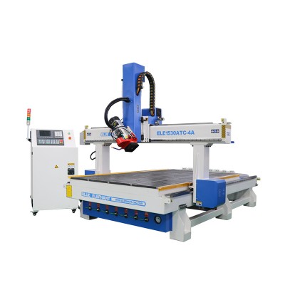 4 axis 1530 Auto -tool Change CNC Router Woodworking Machine Price